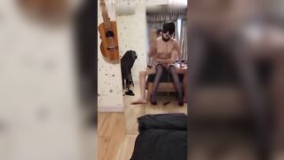 镜前调教内射JK黑丝小嫩穴